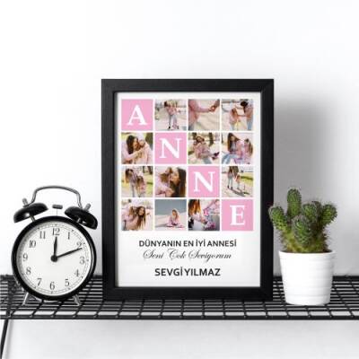 Anneler Gününe Özel Yapışan Çerçeve - 12 Fotoğraflı Anneler Gününe Özel Yapışan Çerçeve - 12 Fotoğraflı - 1