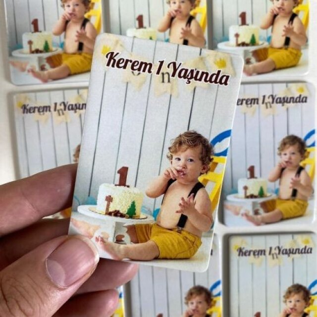 Doğum Günü Magneti 6x9 Cm - 3