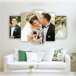 Kişiye Özel 5 Parça Tablo - 