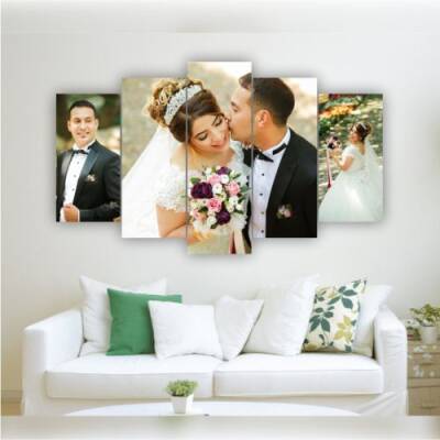 Kişiye Özel 5 Parça Tablo - 1