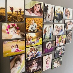Kişiye Özel Ahşap Magnet - 10 Adet - 2