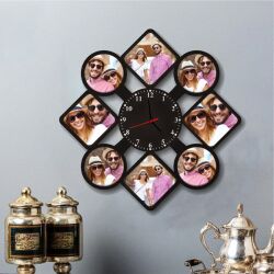 Kişiye Özel Fotoğraf Baskılı Saat - 