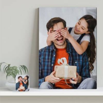 Kişiye Özel Fotoğraflı Kanvas Tablo (35x50cm.) - 1