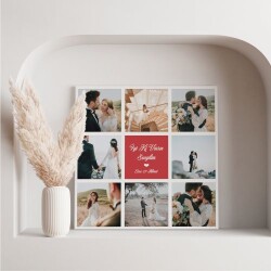 Kişiye Özel Fotoğraflı Kanvas Tablo (40x40cm.) - 