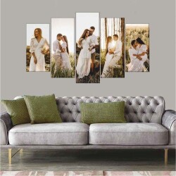 Kişiye Özel Tablo - 5 Parça - 
