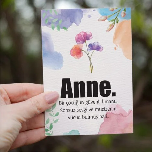 Anne Motto Kartı