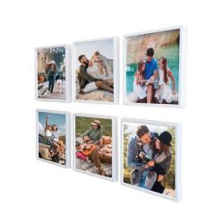 Tak Çıkar Fotoğraflı Çerçeve 3'lü - Beyaz - 1