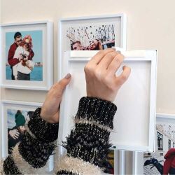Tak Çıkar Fotoğraflı Çerçeve 3'lü - Beyaz - 2