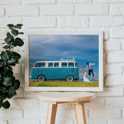 Yapışan Çerçeve 20x30 - Beyaz - 2